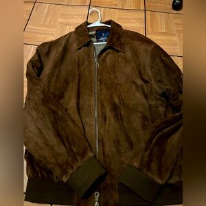 Facconanable Brown lambskin jacket